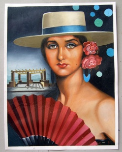 La portada del programa de la Feria Real 2006 la ilustrará una pintura de Isidoro de la Rosa