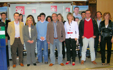 El Partido Andalucista presenta una candidatura joven a las elecciones municipales locales