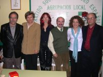 El PSOE presentó en Porcuna a sus candidatos provinciales para las próximas elecciones
