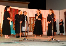 Éxito del grupo Ámbar en su representación de La casa de Bernarda Alba